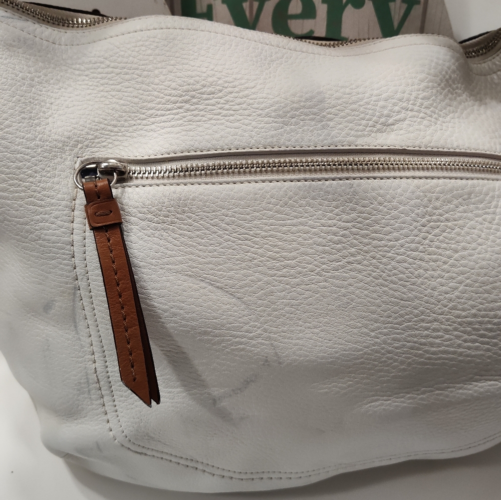 Vintage GUC Coach Soho Hobo Dinky Slouch Pebbled Leather Hobo Satchel Bag, 🤍 - Picture 13 of 16